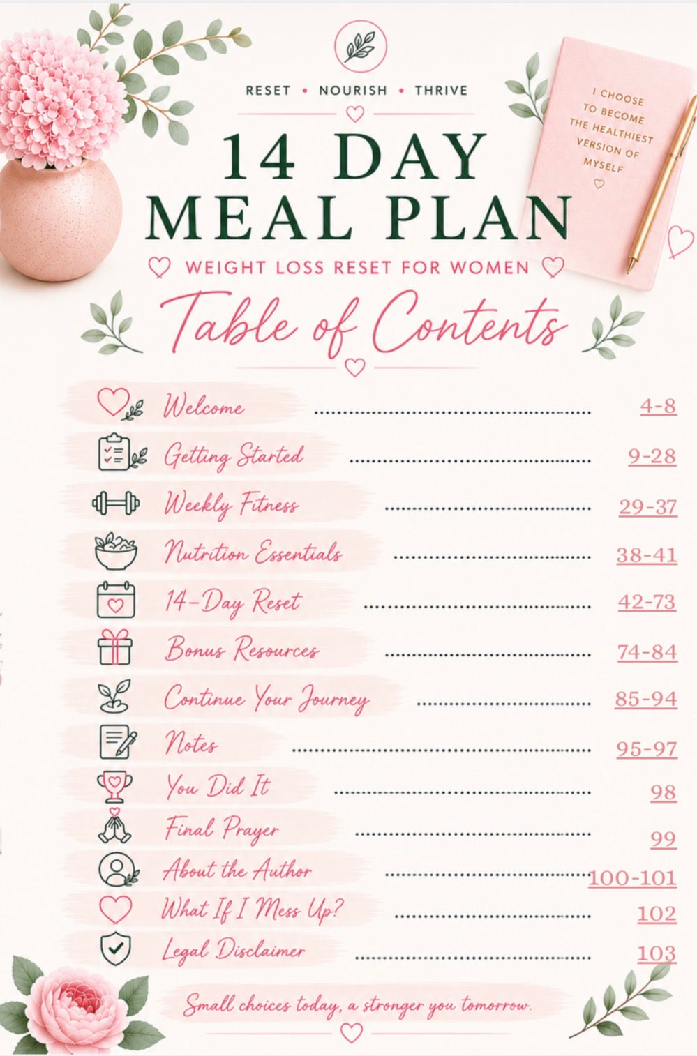 14 Day Meal Plan-Digital Product
