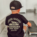 DUDES GARAGE TEE - BLACK