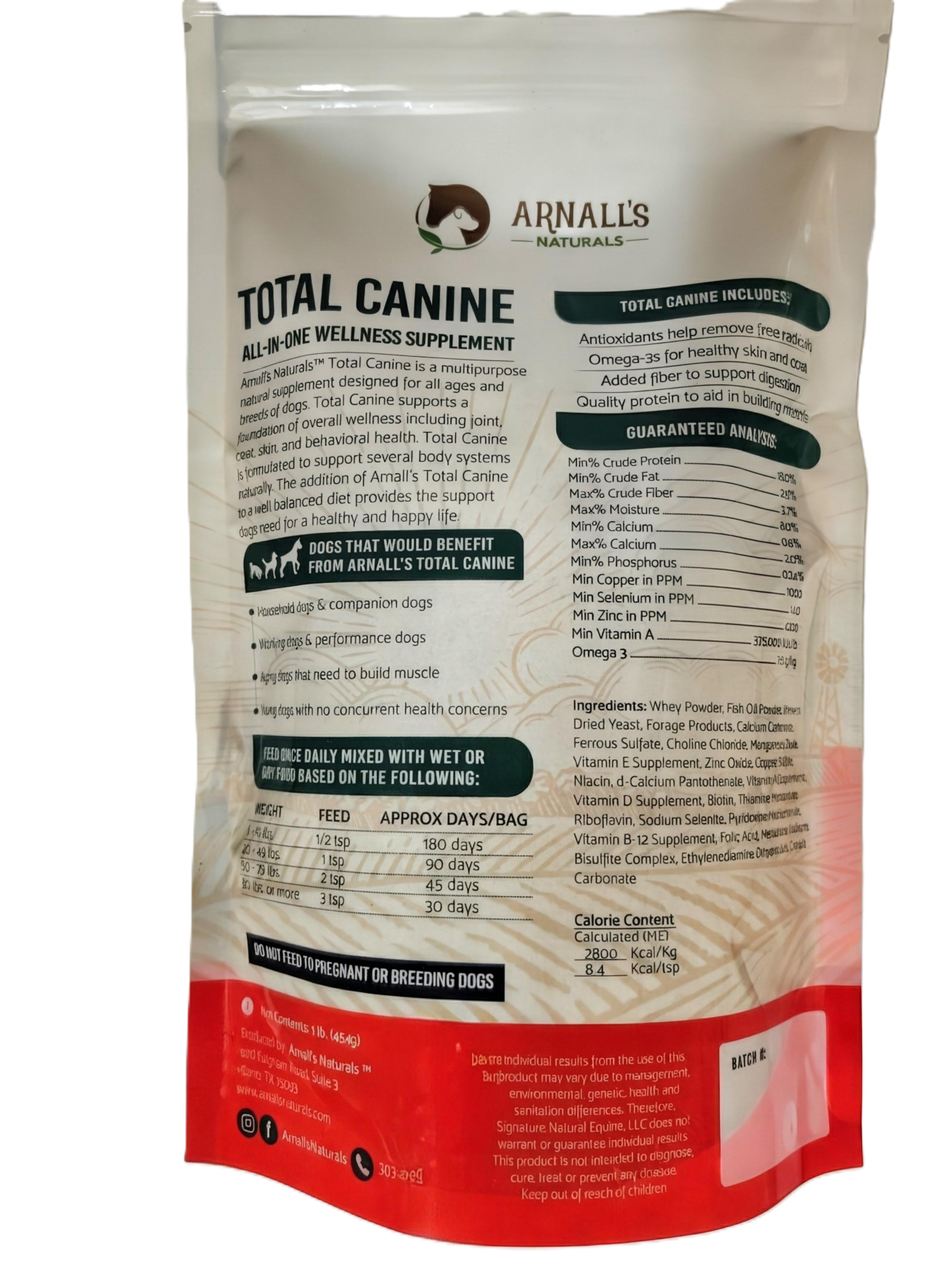 Total Canine: Wellness & Maintenance For Dogs